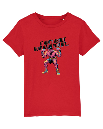 NOT ABOUT  HITTING HARD - NU E DESPRE CAT DE TARE DAI CU PUMNUL Rocky Red