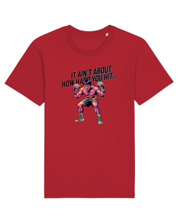 NOT ABOUT  HITTING HARD - NU E DESPRE CAT DE TARE DAI CU PUMNUL Rocky Red