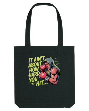 NOT ABOUT  HITTING HARD - NU E DESPRE CAT DE TARE DAI CU PUMNUL Rocky 2 Black