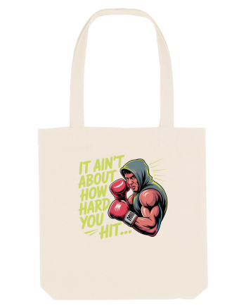 NOT ABOUT  HITTING HARD - NU E DESPRE CAT DE TARE DAI CU PUMNUL Rocky 2 Natural