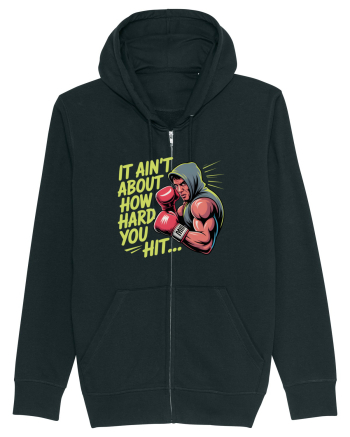 NOT ABOUT  HITTING HARD - NU E DESPRE CAT DE TARE DAI CU PUMNUL Rocky 2 Black