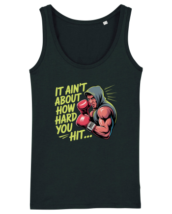 NOT ABOUT  HITTING HARD - NU E DESPRE CAT DE TARE DAI CU PUMNUL Rocky 2 Black