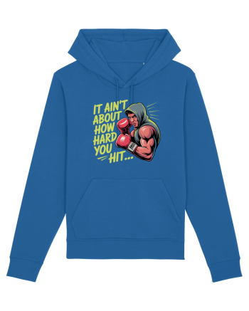 NOT ABOUT  HITTING HARD - NU E DESPRE CAT DE TARE DAI CU PUMNUL Rocky 2 Royal Blue