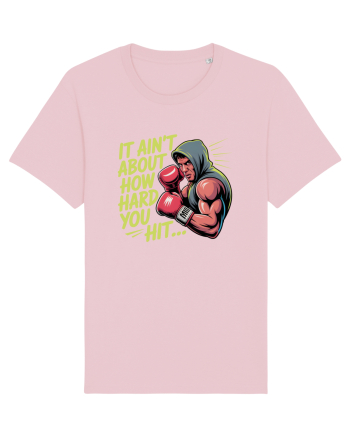 NOT ABOUT  HITTING HARD - NU E DESPRE CAT DE TARE DAI CU PUMNUL Rocky 2 Cotton Pink