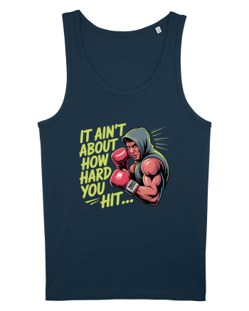 NOT ABOUT  HITTING HARD - NU E DESPRE CAT DE TARE DAI CU PUMNUL Rocky 2 Navy
