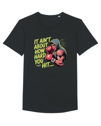 NOT ABOUT  HITTING HARD - NU E DESPRE CAT DE TARE DAI CU PUMNUL Rocky 2 Black