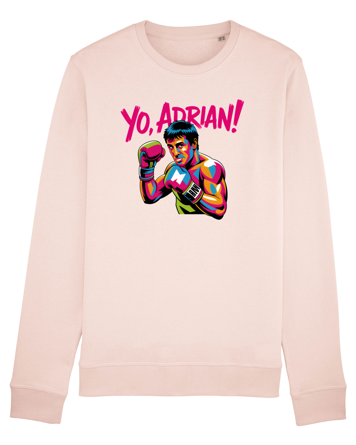 Bluză mânecă lungă Unisex Rise Candy Pink