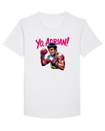 YO, ADRIAN Rocky  Tricou mânecă scurtă guler larg Bărbat Skater