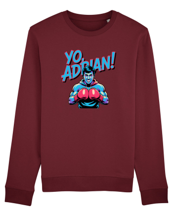 YO, ADRIAN Rocky 2 Burgundy