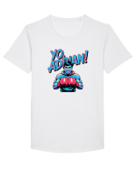 YO, ADRIAN Rocky 2 Tricou mânecă scurtă guler larg Bărbat Skater