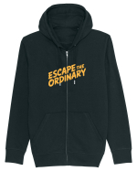 ESCAPE THE ORDINARY - Evadează din cotidian - Iesi din rutina Hanorac cu fermoar Unisex Connector