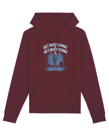 GET BUSY LIVING OR DIE - TRAIESTE Burgundy