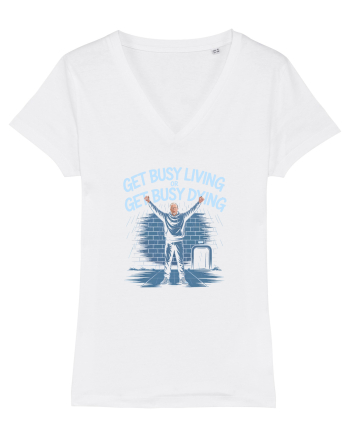 GET BUSY LIVING OR DIE - TRAIESTE White