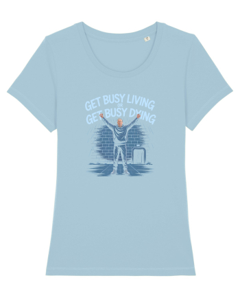 GET BUSY LIVING OR DIE - TRAIESTE Sky Blue