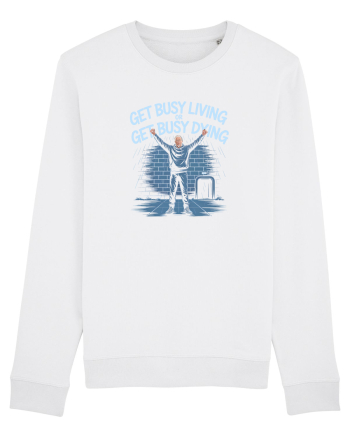 GET BUSY LIVING OR DIE - TRAIESTE White