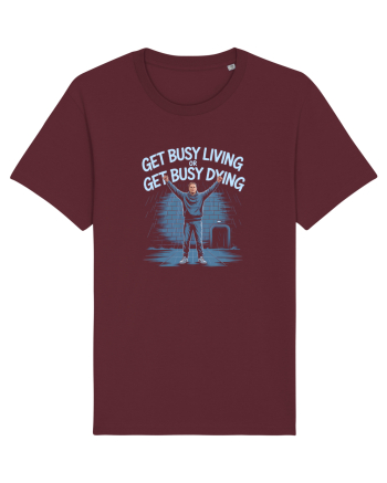GET BUSY LIVING OR DIE - TRAIESTE Burgundy