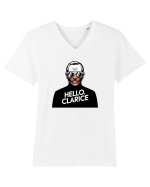 HANNIBAL - HELLO, CLARICE Tricou mânecă scurtă guler V Bărbat Presenter