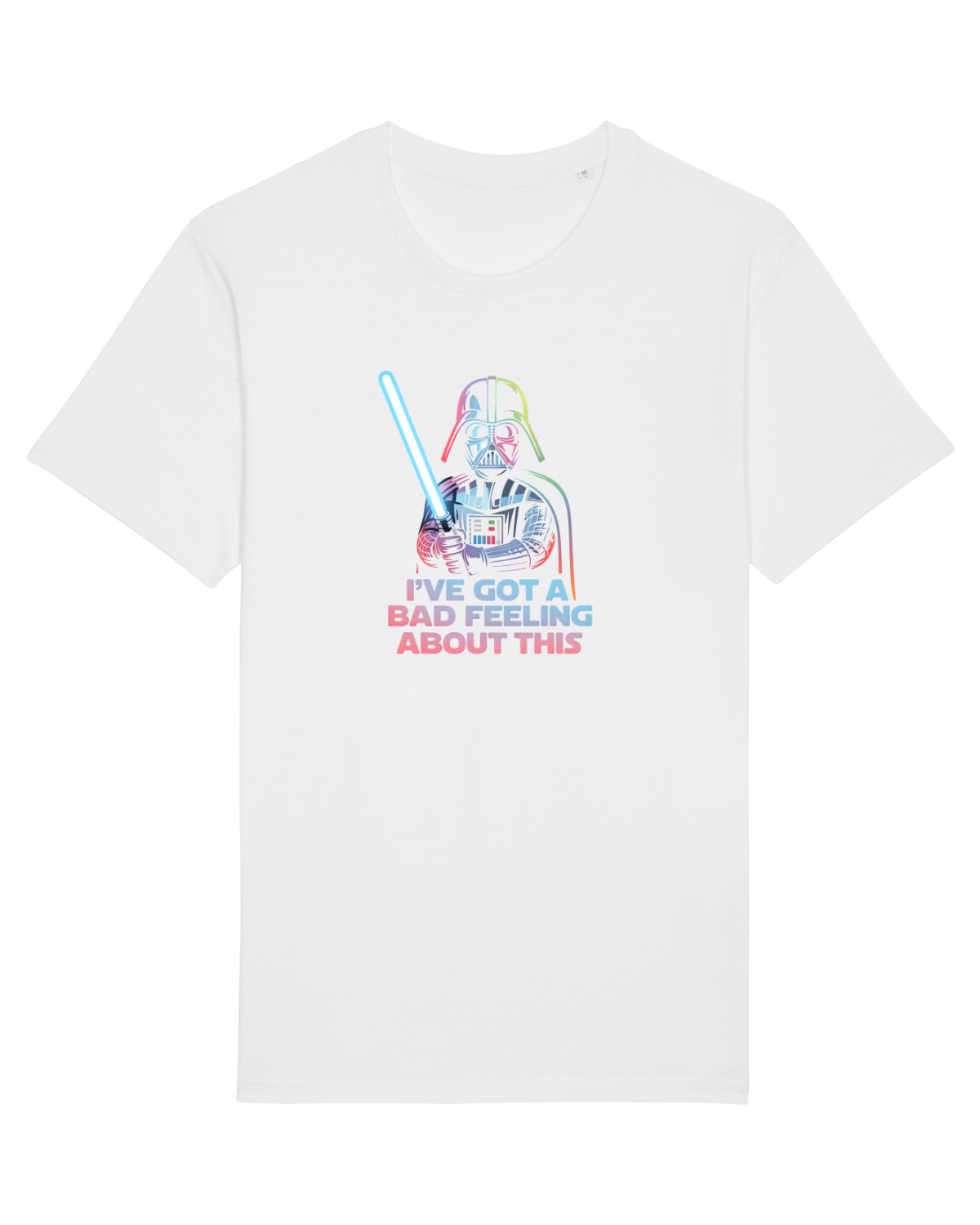 Tricou mânecă scurtă Unisex Rocker White