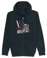 MAY THE 4TH BE WITH YOU  - Vader Hanorac cu fermoar Unisex Connector