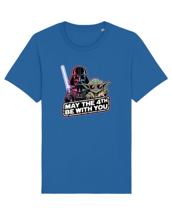 MAY THE 4TH BE WITH YOU  - Vader Royal Blue