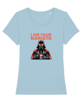 I AM YOUR BARISTA (not your father) - Cafea  - Vader Sky Blue