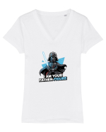I AM YOUR FATHER... FIGURE - Vader Tricou mânecă scurtă guler V Damă Evoker