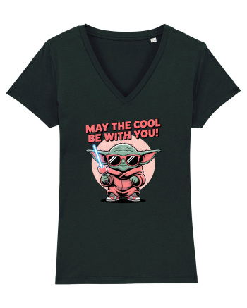 MAY THE COOL (not the Force) BE WITH YOU - Yoda Black
