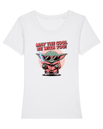 MAY THE COOL (not the Force) BE WITH YOU - Yoda White
