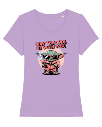 MAY THE COOL (not the Force) BE WITH YOU - Yoda Lavender Dawn