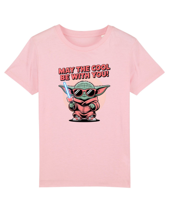 MAY THE COOL (not the Force) BE WITH YOU - Yoda Cotton Pink
