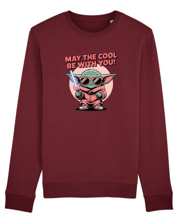 MAY THE COOL (not the Force) BE WITH YOU - Yoda Burgundy