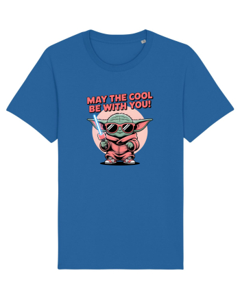 MAY THE COOL (not the Force) BE WITH YOU - Yoda Royal Blue