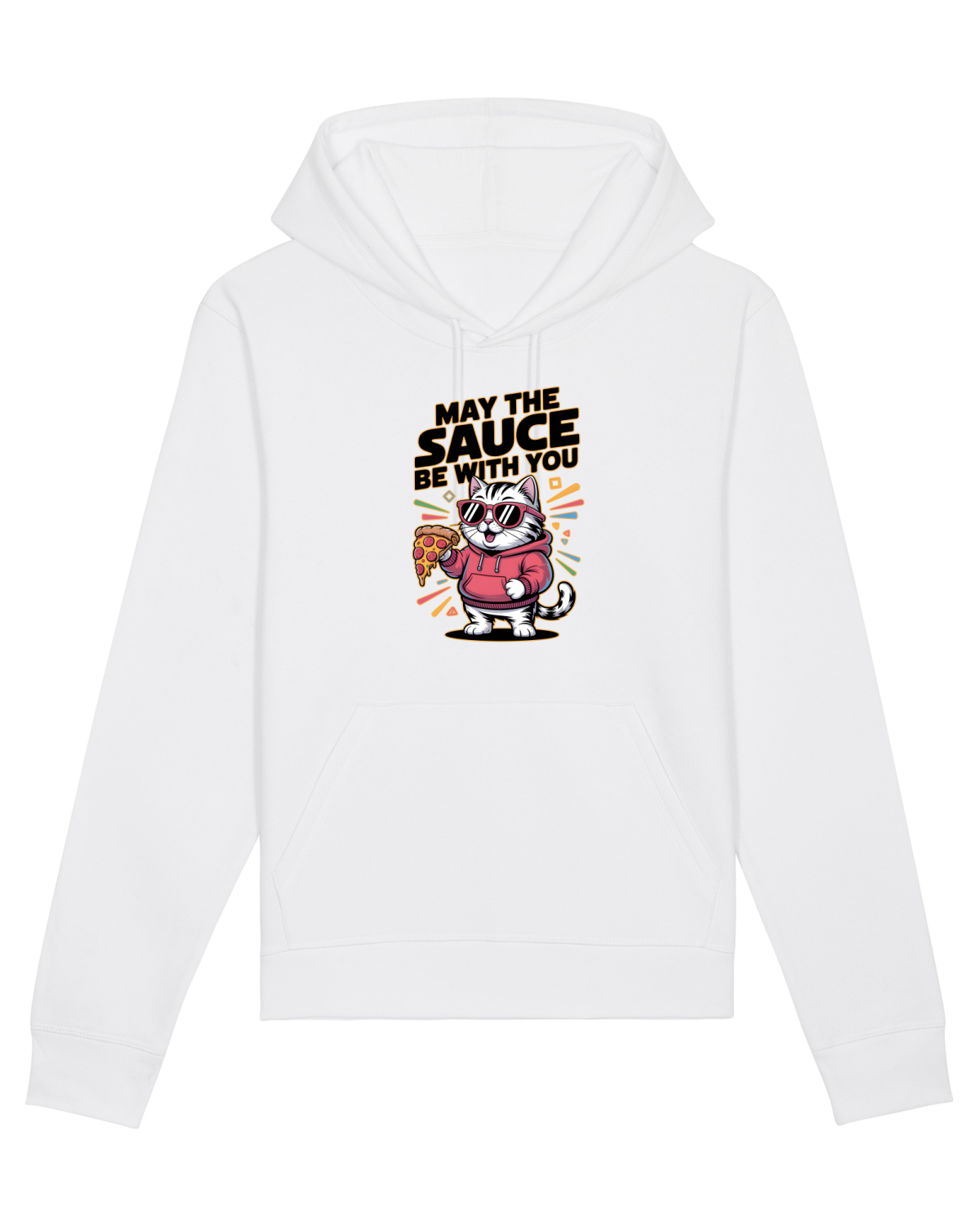 Hanorac Unisex Drummer White