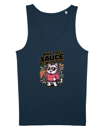 MAY THE SAUCE (not the Force) BE WITH YOU - Yoda Pisica & pizza Navy