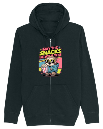 MAY THE SNACKS (not the Force) BE WITH YOU - Yoda Lenes & Popcorn Black