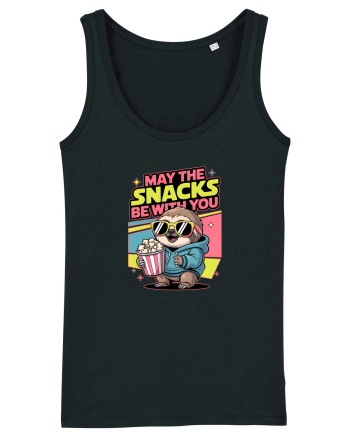 MAY THE SNACKS (not the Force) BE WITH YOU - Yoda Lenes & Popcorn Black