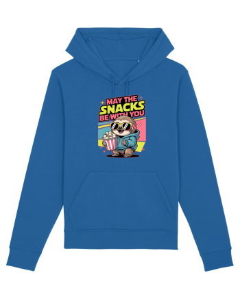 MAY THE SNACKS (not the Force) BE WITH YOU - Yoda Lenes & Popcorn Royal Blue