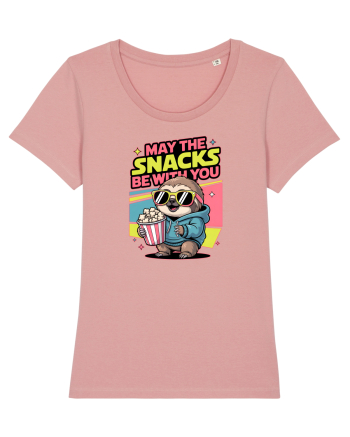 MAY THE SNACKS (not the Force) BE WITH YOU - Yoda Lenes & Popcorn Canyon Pink