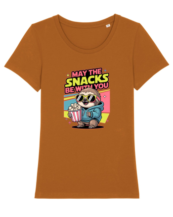 MAY THE SNACKS (not the Force) BE WITH YOU - Yoda Lenes & Popcorn Roasted Orange
