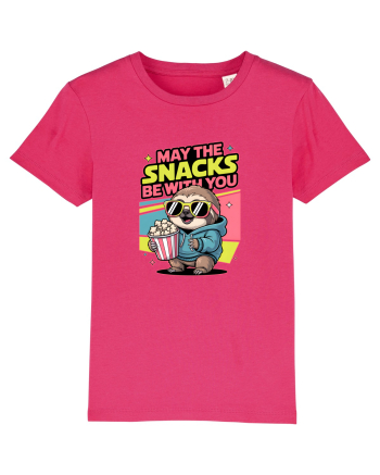 MAY THE SNACKS (not the Force) BE WITH YOU - Yoda Lenes & Popcorn Raspberry