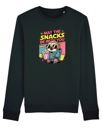 MAY THE SNACKS (not the Force) BE WITH YOU - Yoda Lenes & Popcorn Black