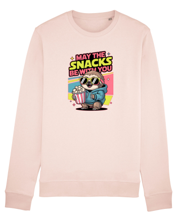 MAY THE SNACKS (not the Force) BE WITH YOU - Yoda Lenes & Popcorn Candy Pink