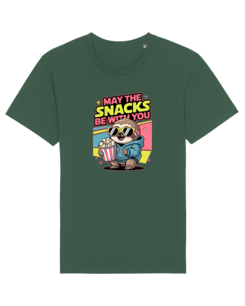 MAY THE SNACKS (not the Force) BE WITH YOU - Yoda Lenes & Popcorn Bottle Green