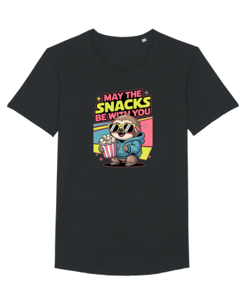 MAY THE SNACKS (not the Force) BE WITH YOU - Yoda Lenes & Popcorn Black
