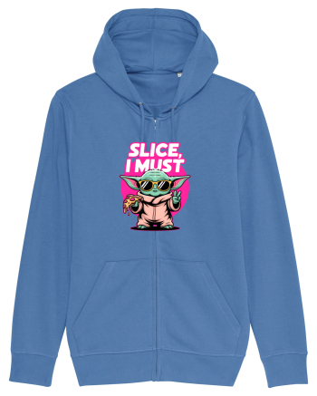 SLICE, I MUST- Yoda & Pizza Bright Blue