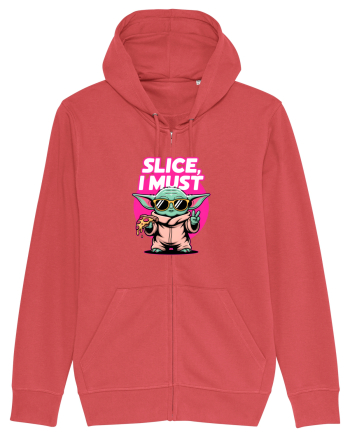 SLICE, I MUST- Yoda & Pizza Carmine Red