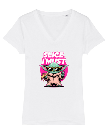 SLICE, I MUST- Yoda & Pizza White