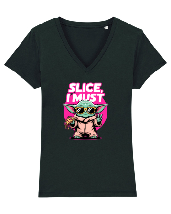 SLICE, I MUST- Yoda & Pizza Black