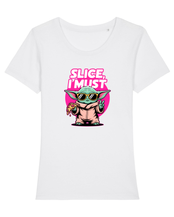 SLICE, I MUST- Yoda & Pizza White
