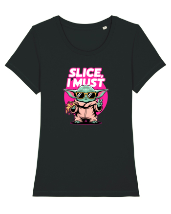 SLICE, I MUST- Yoda & Pizza Black
